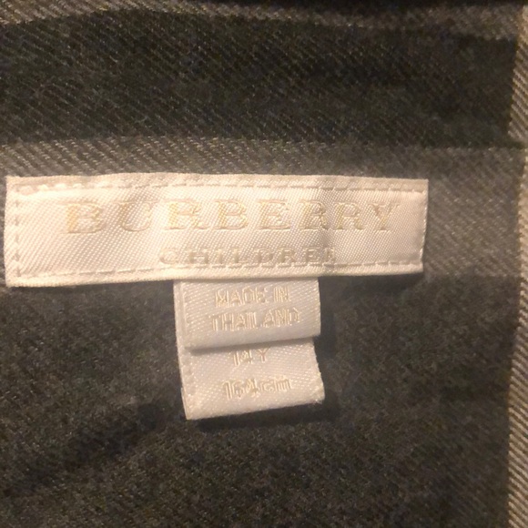 Boys Burberry button down shirt - Picture 3 of 7